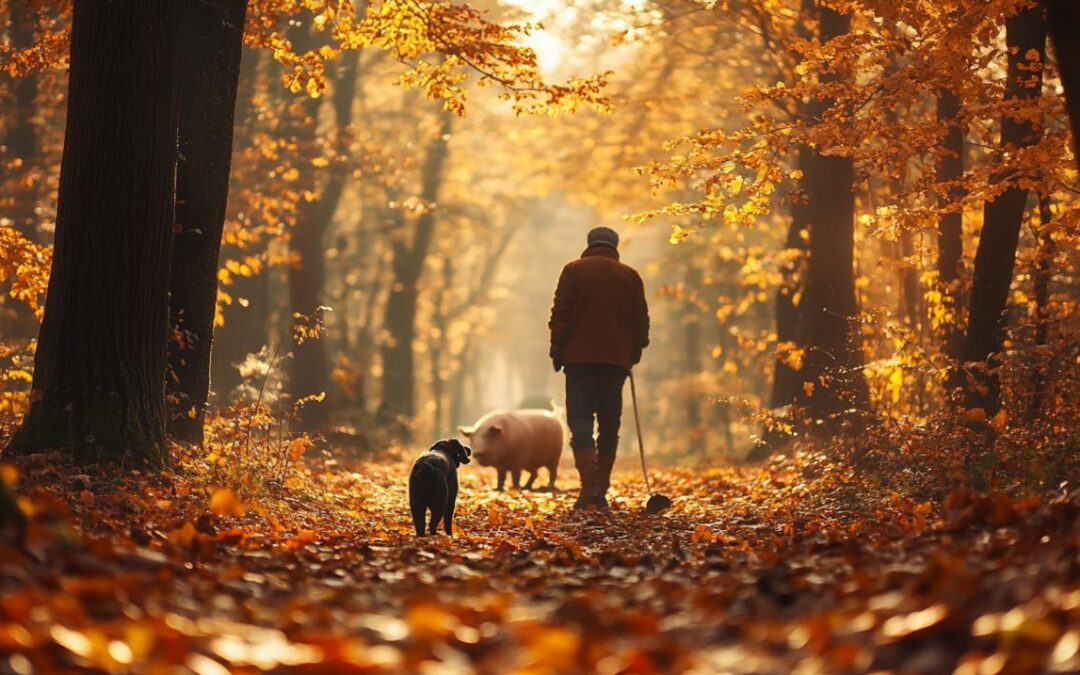 Chasse aux truffes : découvrez les meilleures techniques avec chiens et cochons pour des créations culinaires d&rsquo;exception